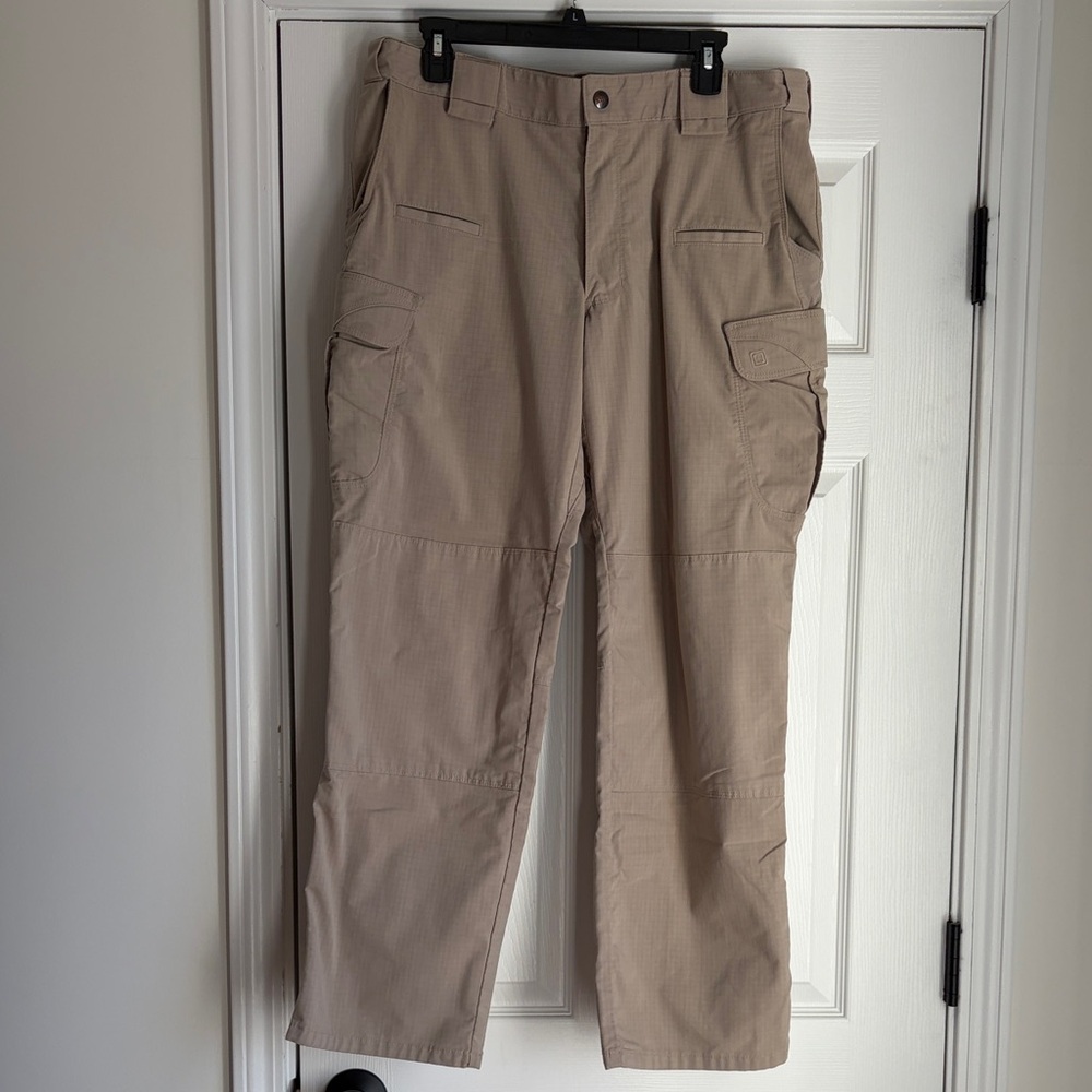 5.11 Tactical Men's Beige Cargo Pants (36x30)